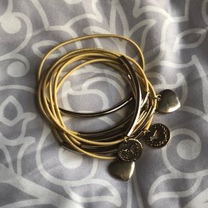 Victoria’s Secret Pink 2000’s bangles - yellow